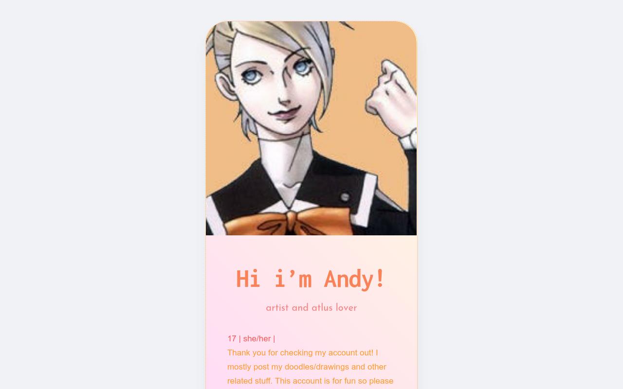 Carrd profile picture for @readme